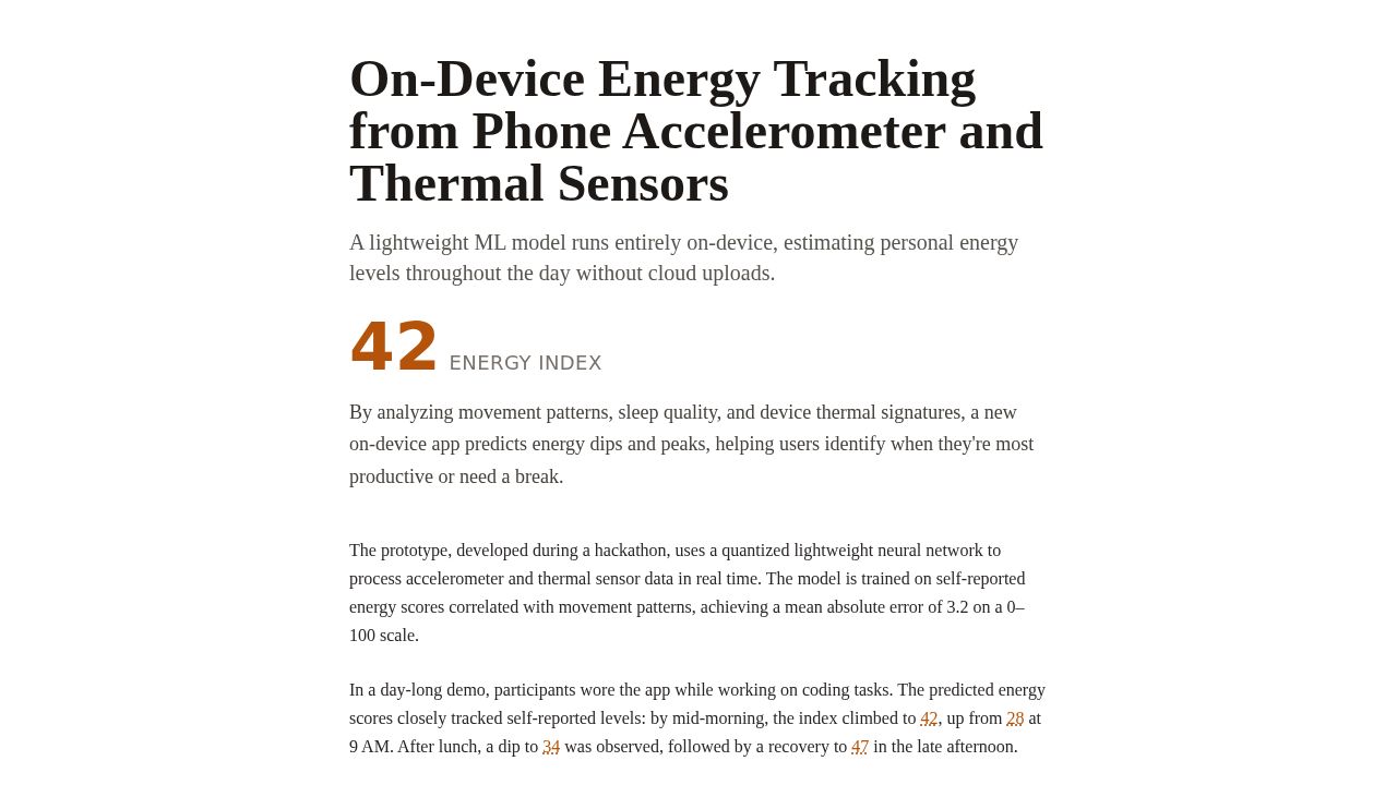 screenshot of energy-timeline