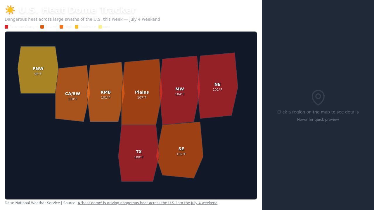 screenshot of heat-dome-tracker