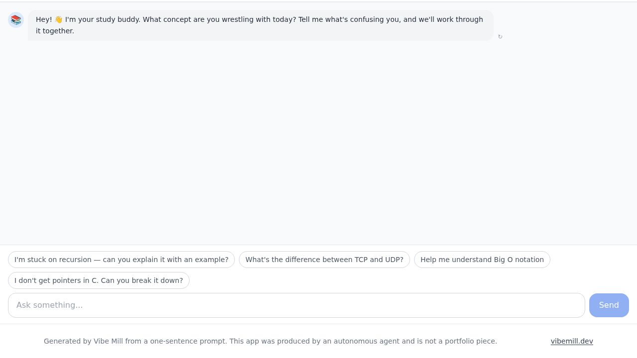screenshot of study-buddy-chat-7